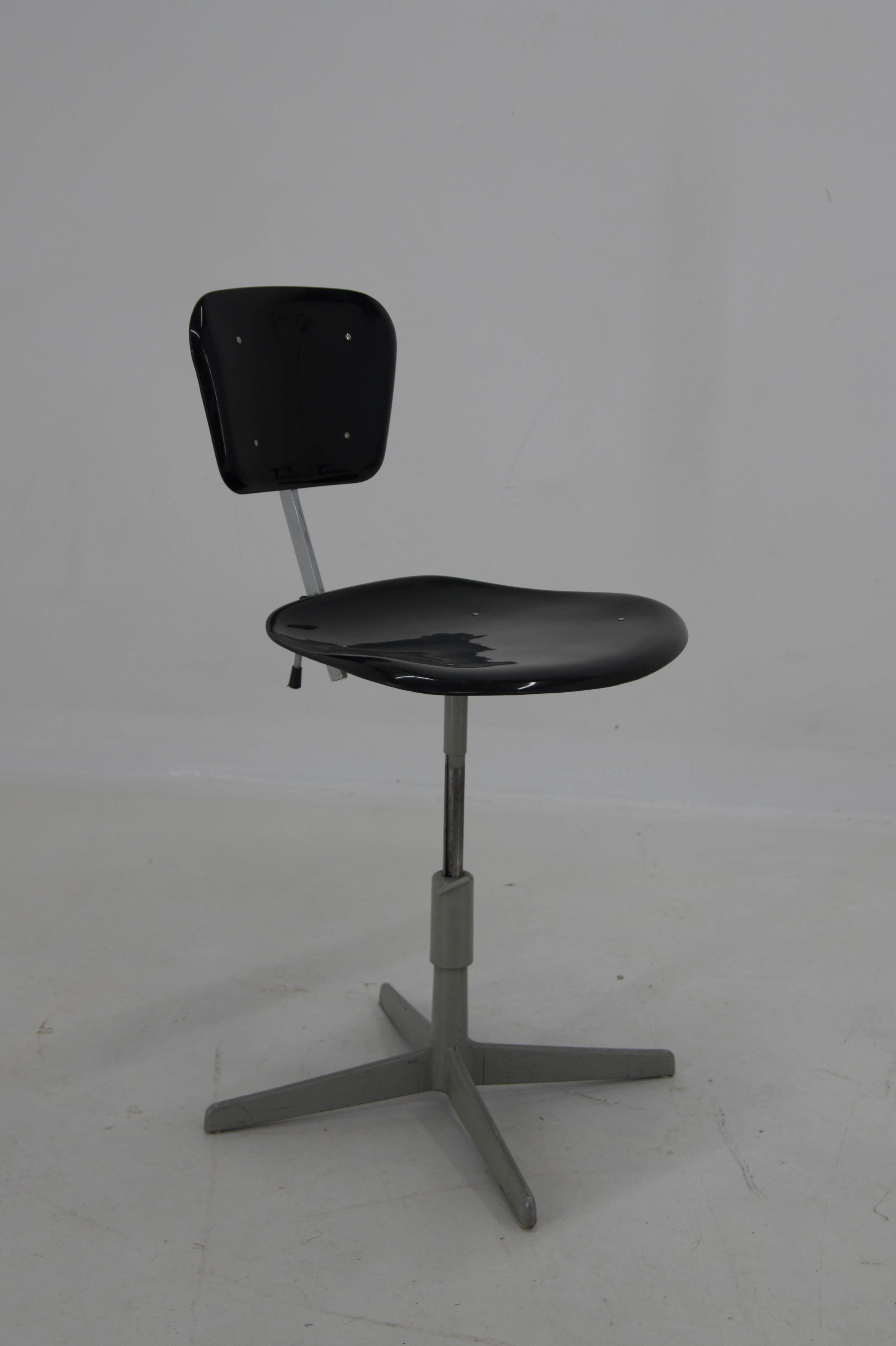 Industrial adjustable chair, Czechoslovakia, 1960s