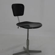 Chaise réglable industrielle, Tchécoslovaquie, années 1960