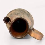 Handcrafted pottery pitcher from the 50s