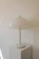 Dijkstra mushroom table lamp with plexiglass shade, 1970s