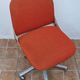 Vintage Wilkhahn Office Chair Model 2101, Orange, Aluminum and Fiberglass Frame