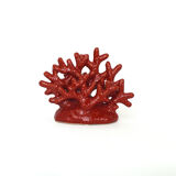 Red ceramic coral