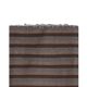 Vintage Turkish hallway rug 78x852 cm