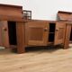 Bernini credenza, in the style of Silvio Coppola.