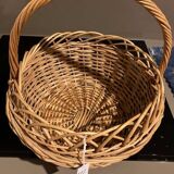 Wicker egg basket