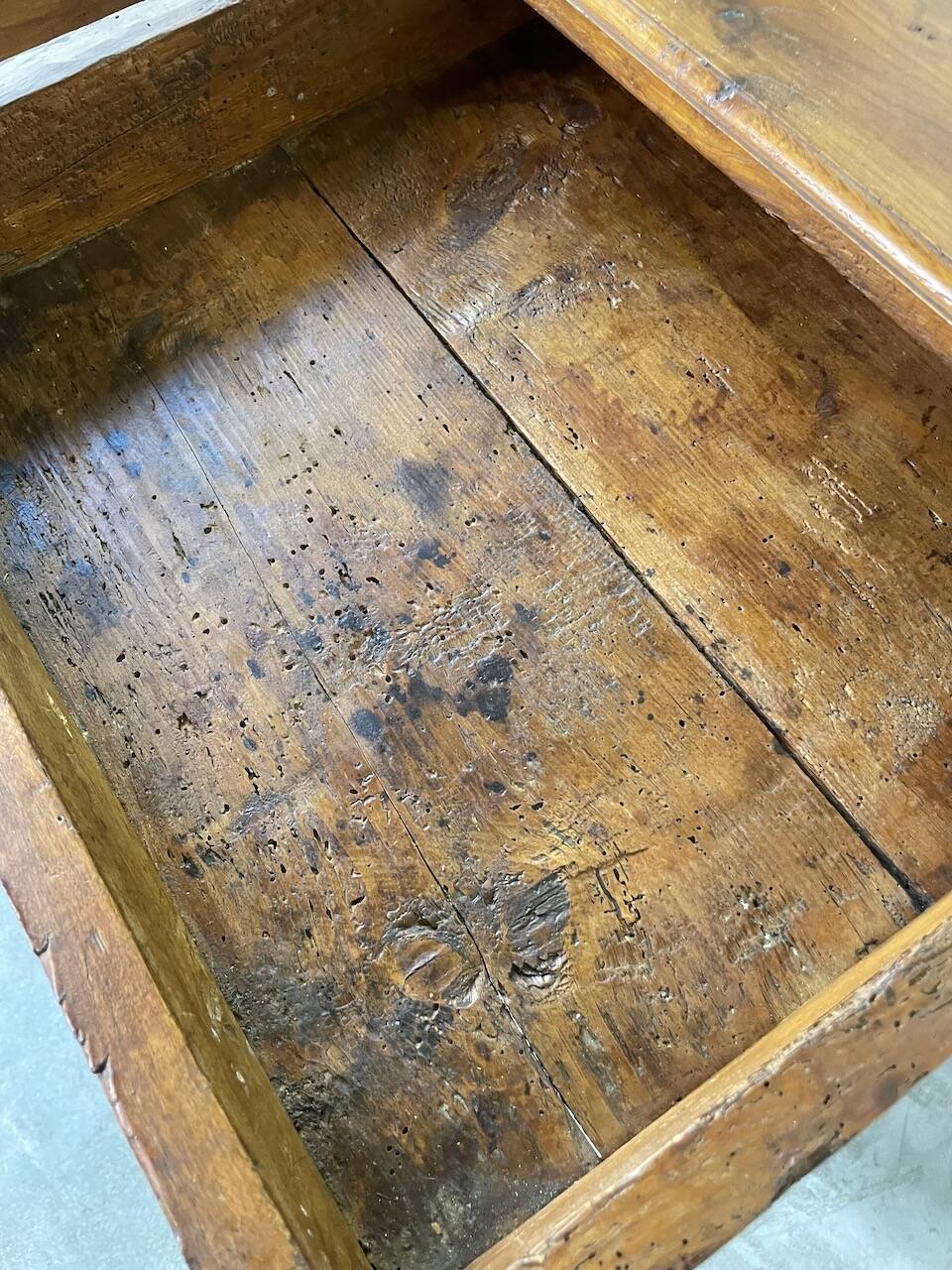 Jam cabinet, folk art furniture, oak, 19th century