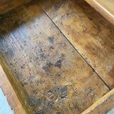 Jam cabinet, folk art furniture, oak, 19th century