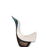 Verceram swan-shaped candle holder