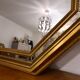 Octagonal Mirror Art Deco Vintage 59*59cm wood