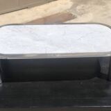 Italian design marble coffee table 1970