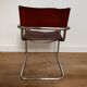Chaise assise et dossier cuir