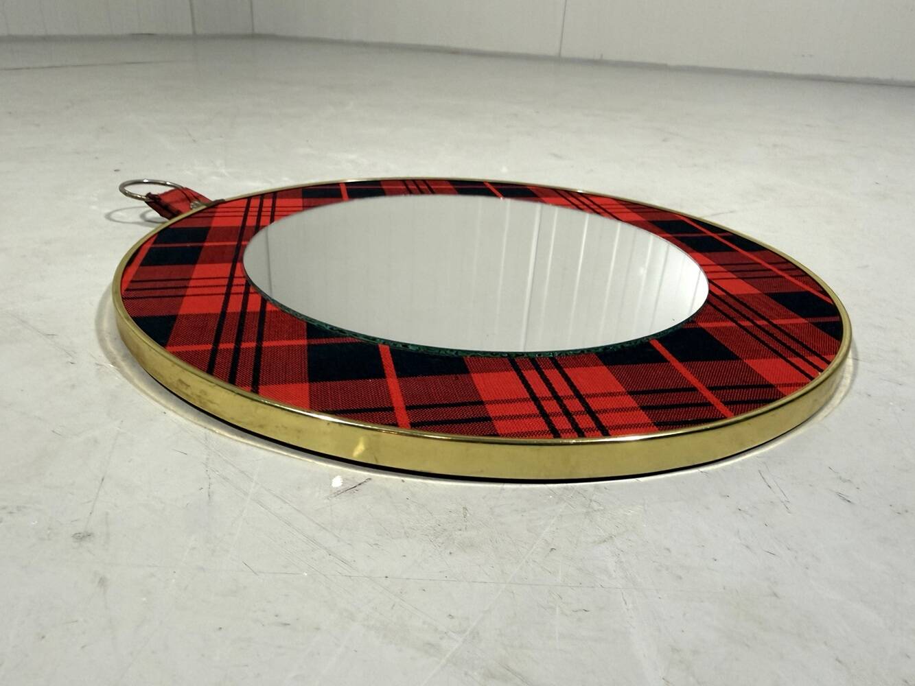 Tartan wall mirror 1960’s
