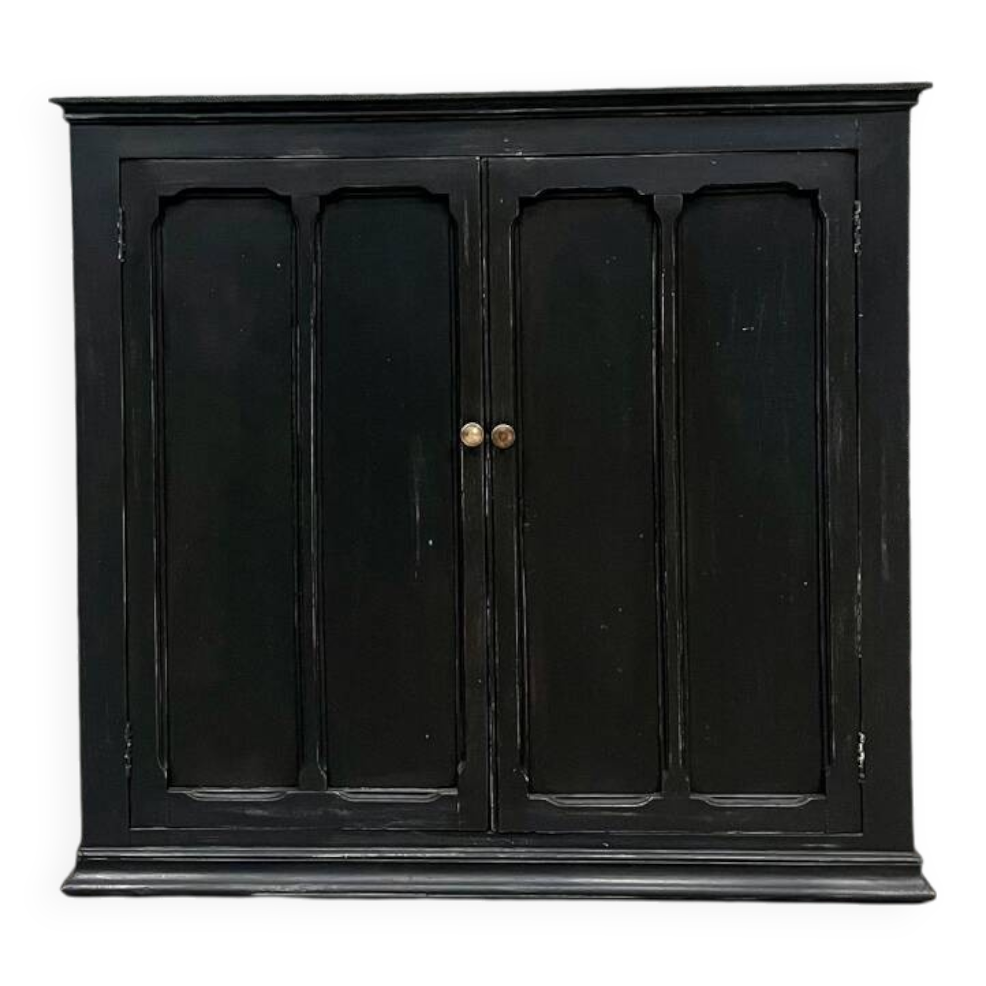 Black patinated Parisian buffet