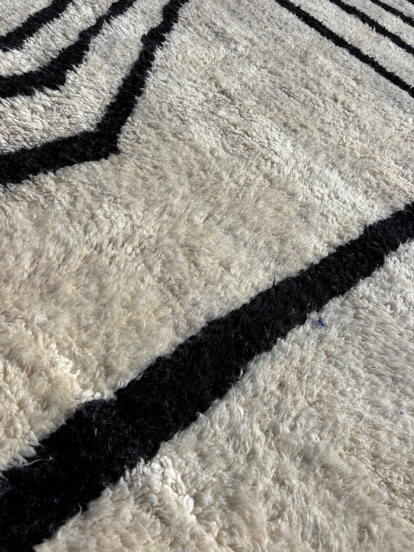 Custom wool Moroccan rug Zahra