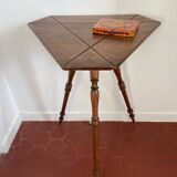 Old tripod side table