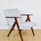 Vintage armchair like VAR blue turquoise - 2 pieces available