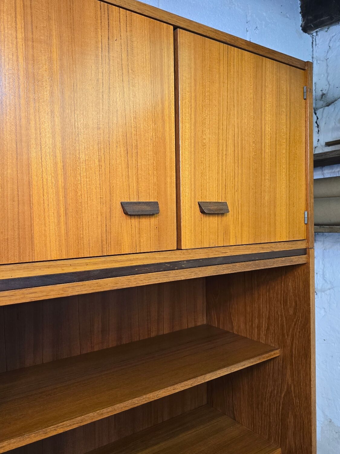 1970s Scandinavian style cupboard library