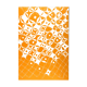 Orange diamond pattern