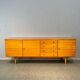 Enfilade noisetier, vintage, 60s