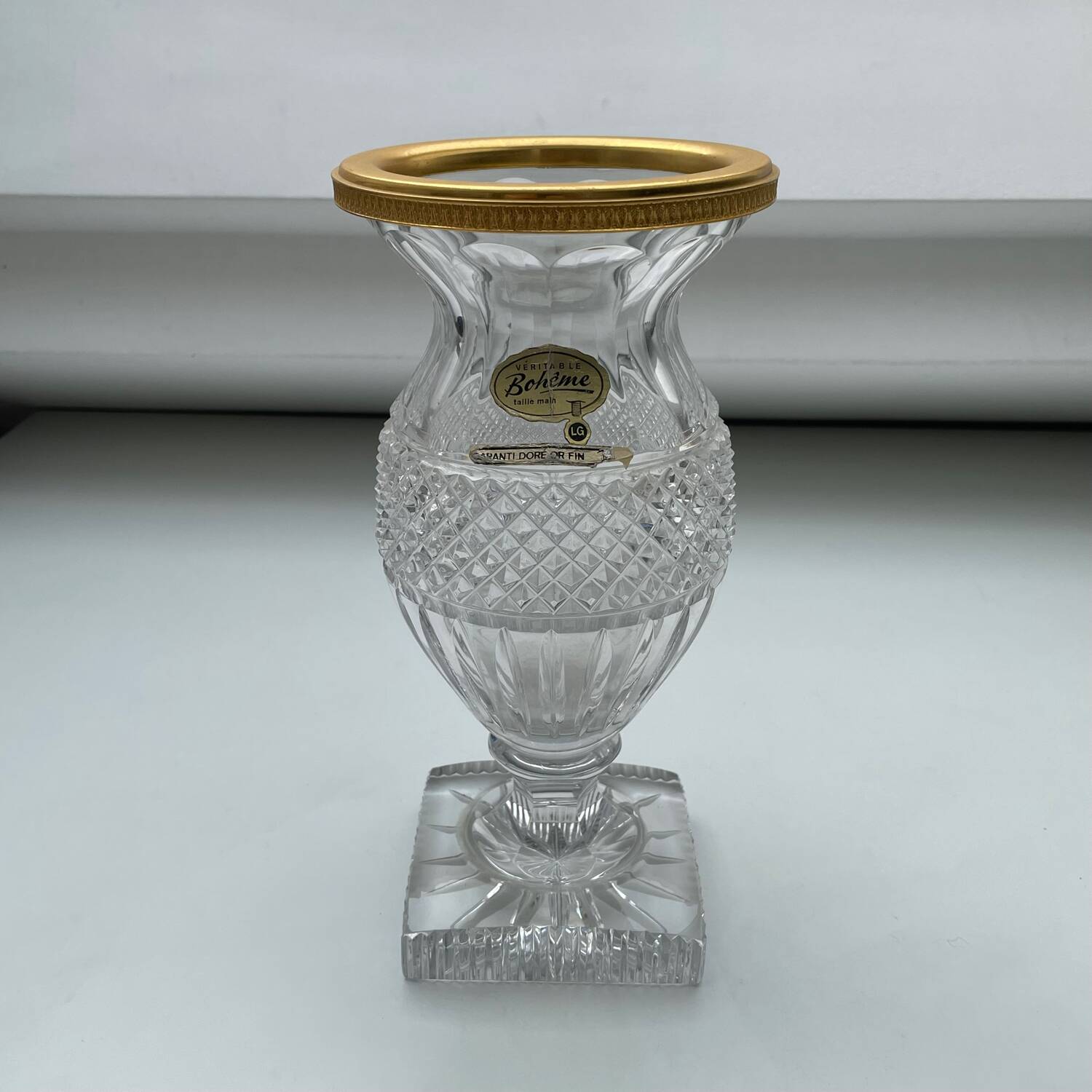 Vase Medicis Veritable Bohemia