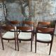 6 Scandinavian chairs circa