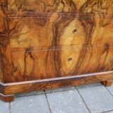 Semainier d'époque Louis Philippe en noyer du 19e siècle