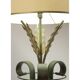 Lampadaire en fer forgé des années 1940
