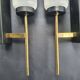 Pair of Lunel wall sconces from the 1950s.