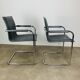 Pair of Dialog armchairs by Walter Knoll for Art Collection, leather