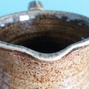 Milk jug signed, Beceleuf