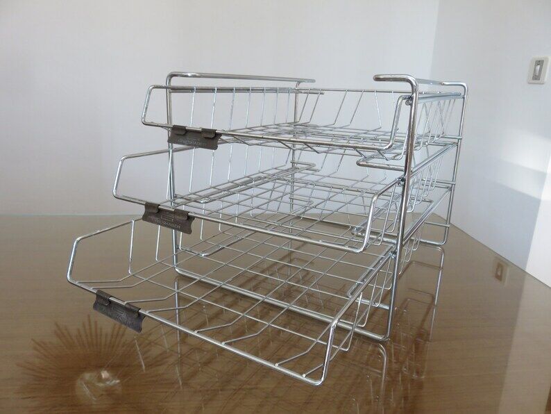 Mail range " GRIESHABER " Germany in chromed metal 60s 70s
