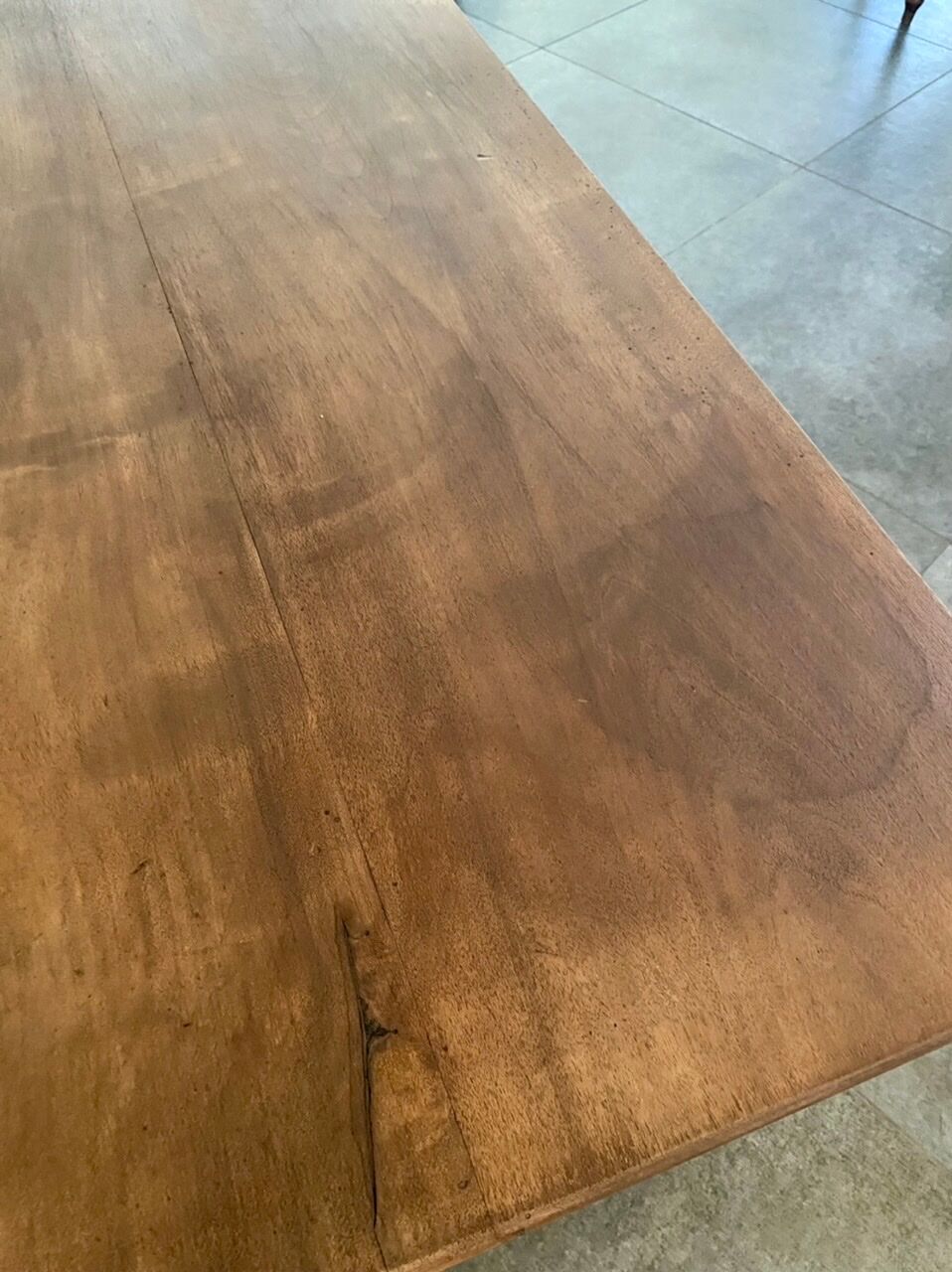 Solid wood coffee table