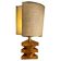 Sculptural Italian Briar Table Lamp, 1970s