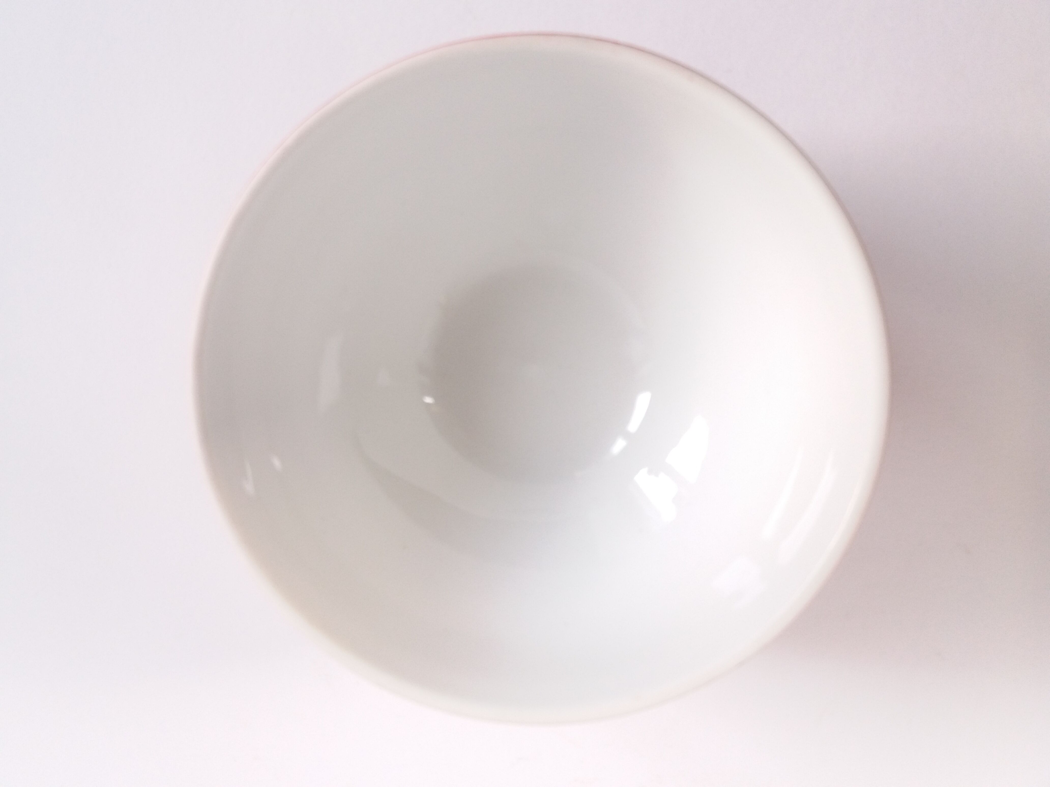 Longchamp red polka dot bowl