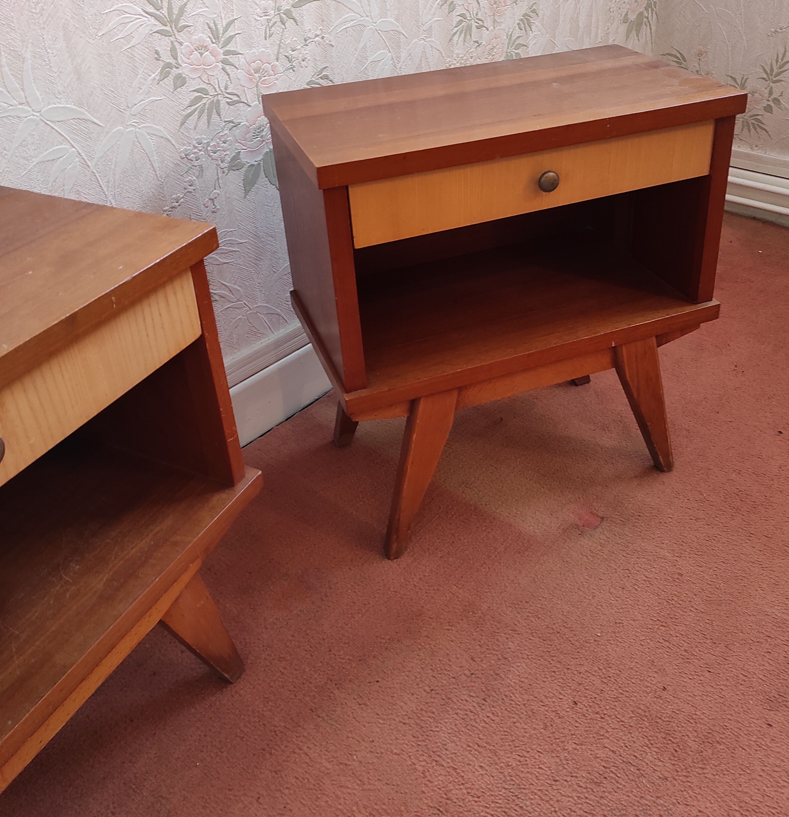 2 Bedside tables Scandinavian style