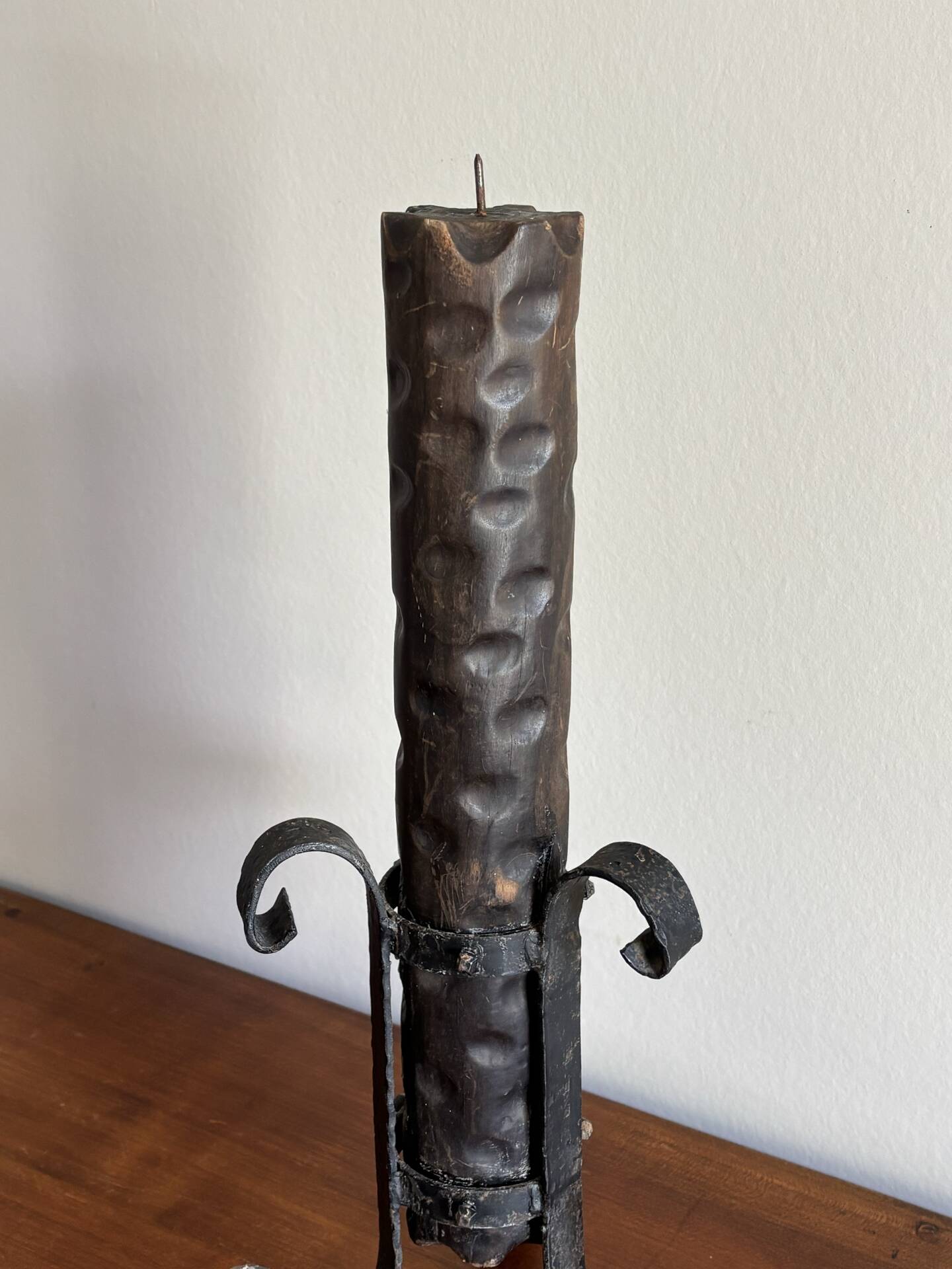 Brutalist candlestick