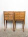 Pair of bedside tables in Louis XV style
