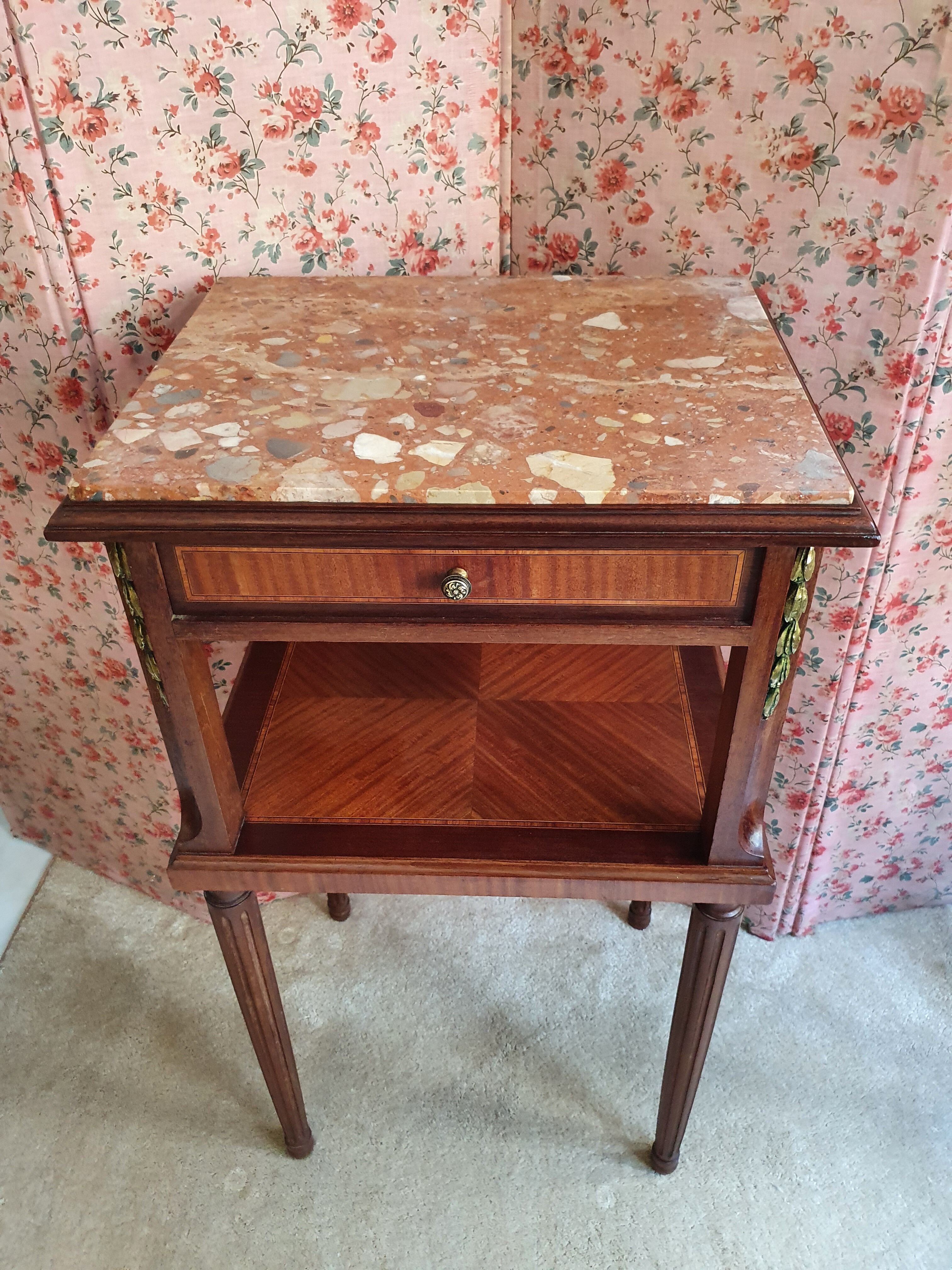 Bedside or Console Louis XVI