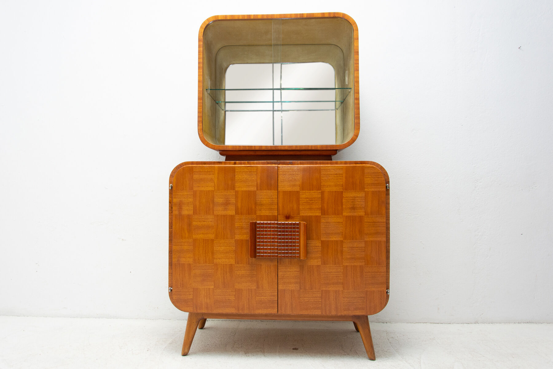 Mid-century catalogue display case
