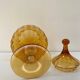 Amber glass dragée / sweet box Empoli (Italy) - Years