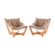 Set of 2 'Luna' armchairs by Odd Knutsen, Norway 1970