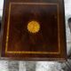 Revolving bookcase in mahogany and marquetry - art deco