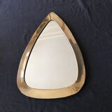 Golden drop mirror   28x42cm