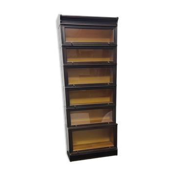 Étagère à livres Barristers en chêne vintage par Soennecken Allemagne