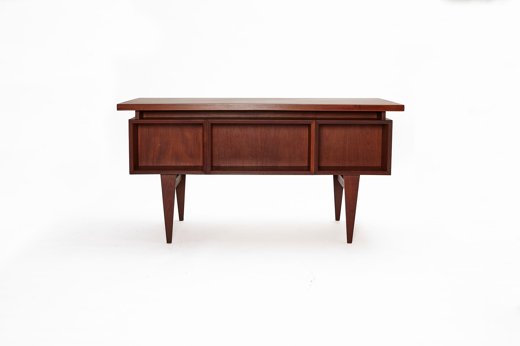 Bureau en teck du milieu du siècle, Danemark années 1960
