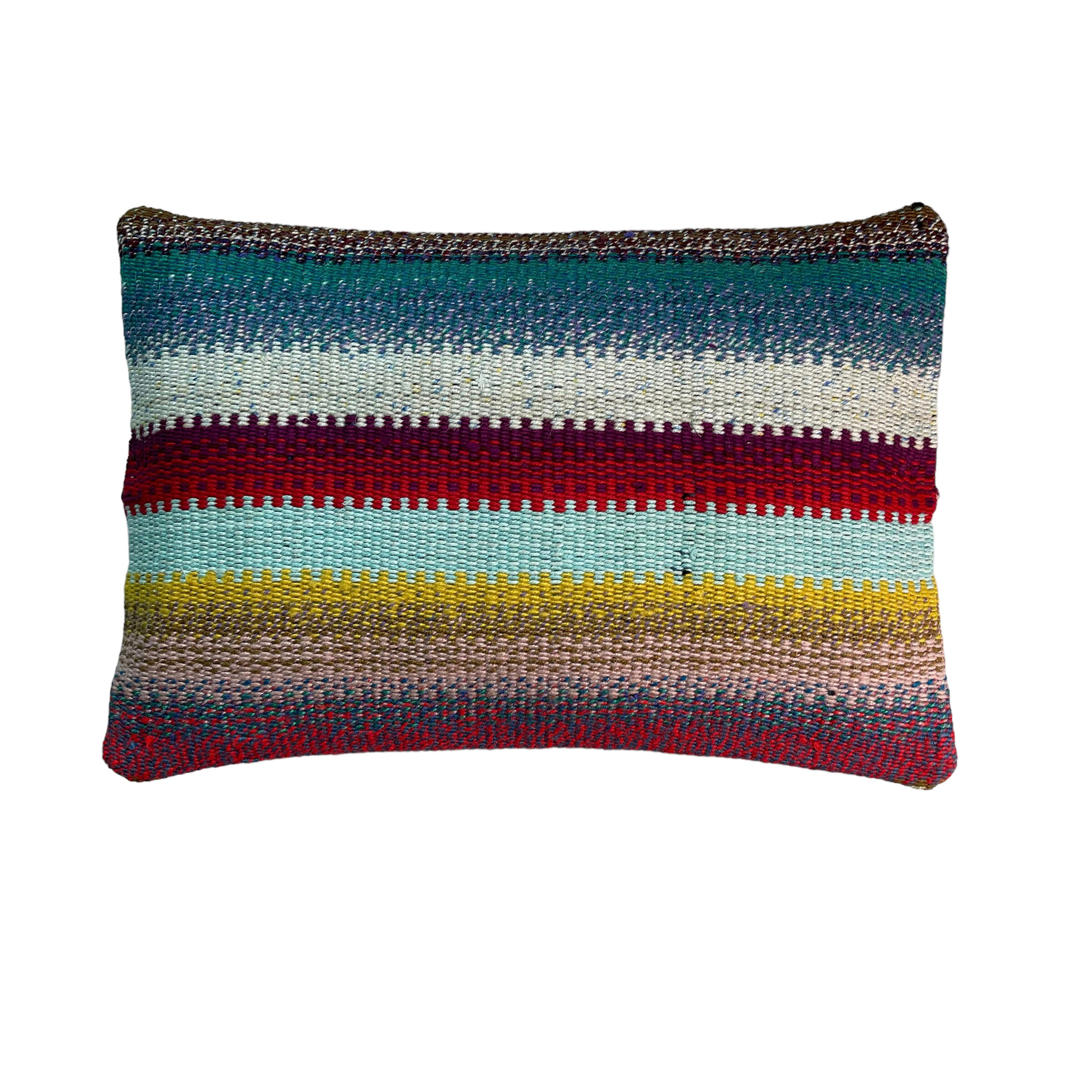 Vintage turkish kilim cushion cover 30x50cm