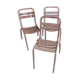 3 chairs Tolix T2 by Xavier Pauchard