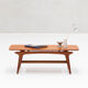 Table basse par Louis van Teeffelen, Pays-Bas années 1960