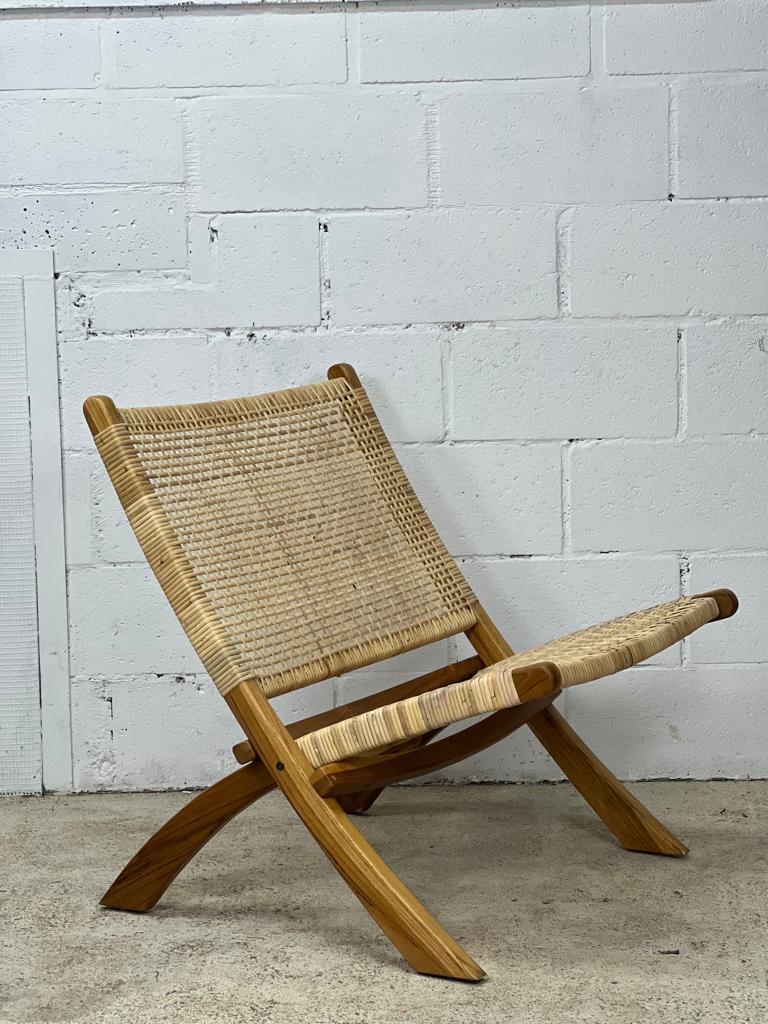 Fauteuil en osier