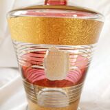 Art Deco carafe glassware of Monaco